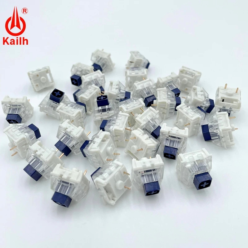 Keyboard Gaming Blue Switch - Kailh interruptor de caja azul marino,