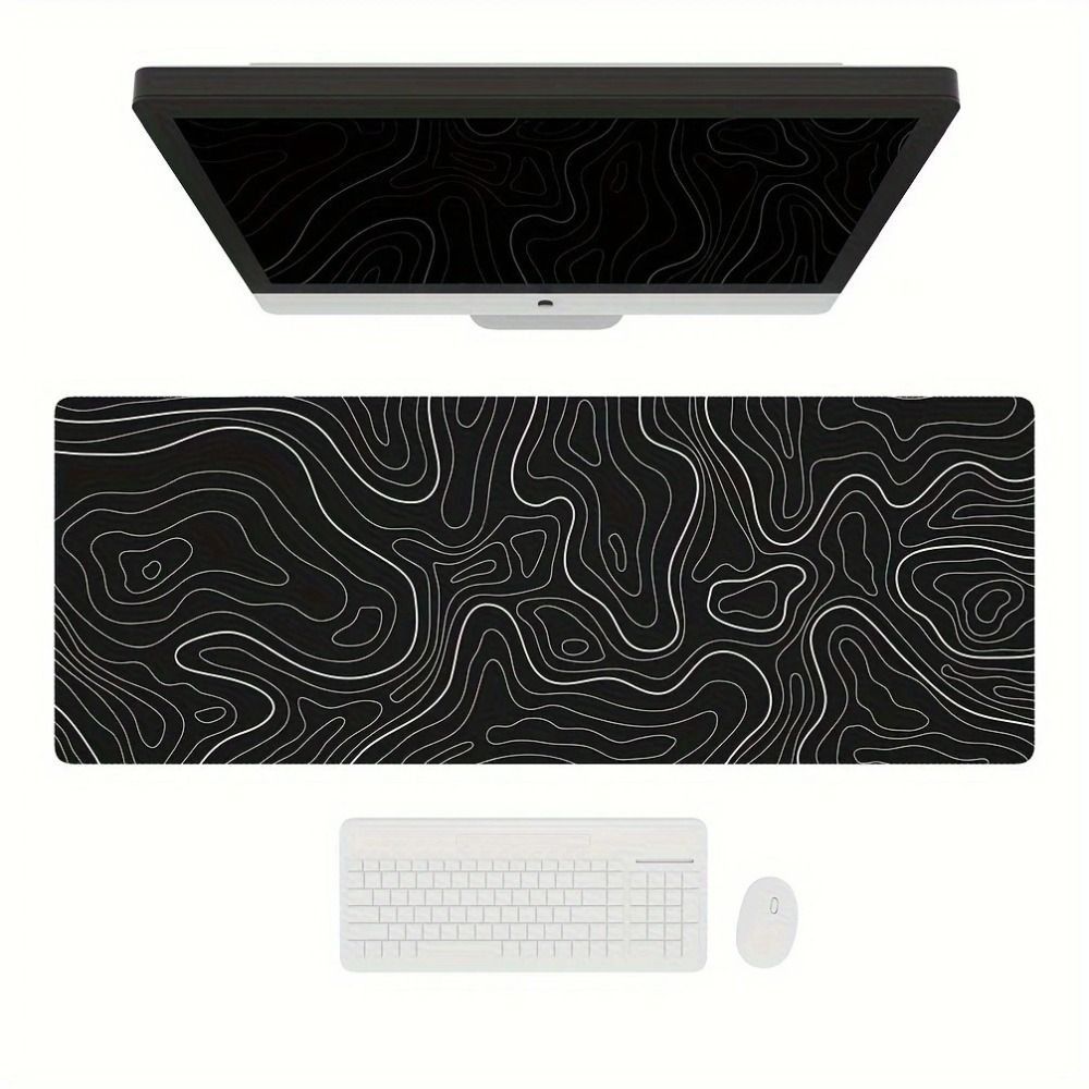 Gaming Keyboard And Mouse - Alfombrilla de Ratón Profesional para Juegos