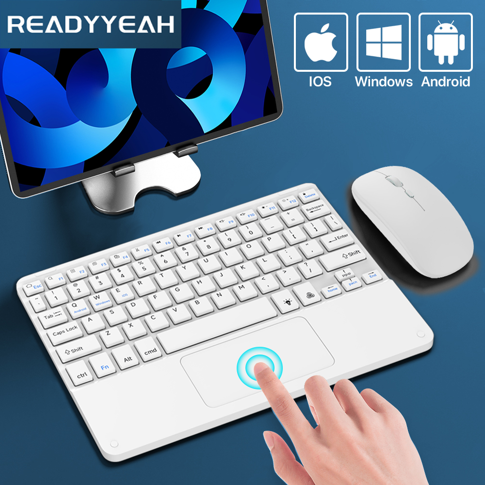 Gaming Keyboard Mouse Wireless - Teclado y ratón inalámbricos con panel