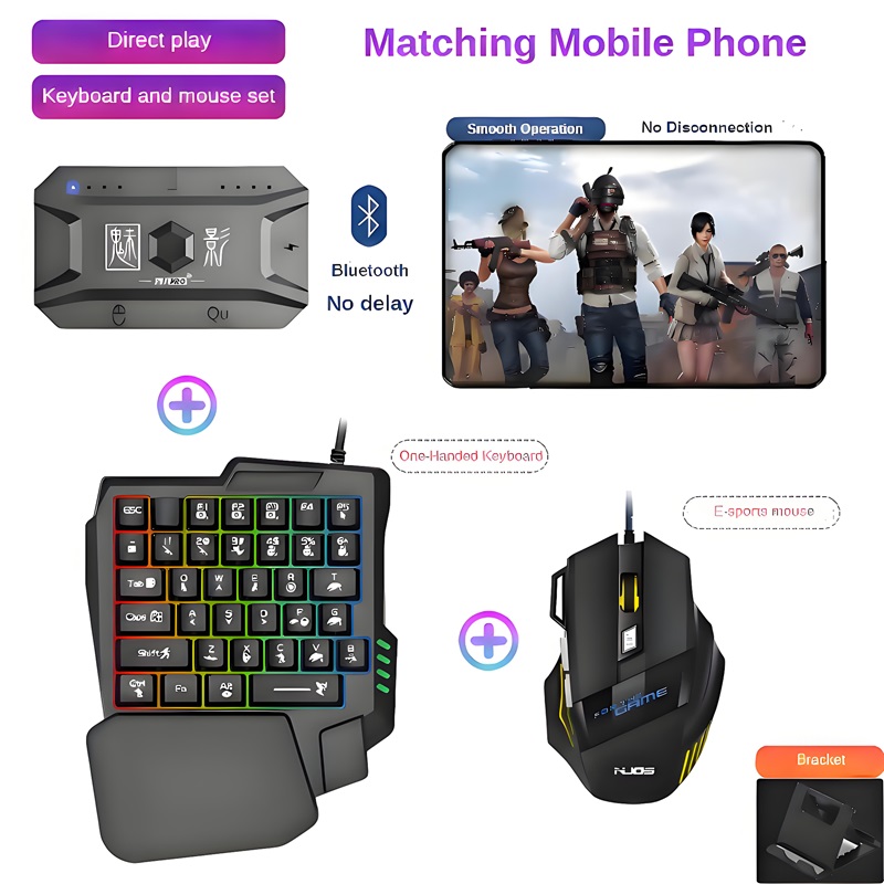 Convertidor de Juegos para Tel - Gaming Keyboard And Mouse Mobile reseña y precio