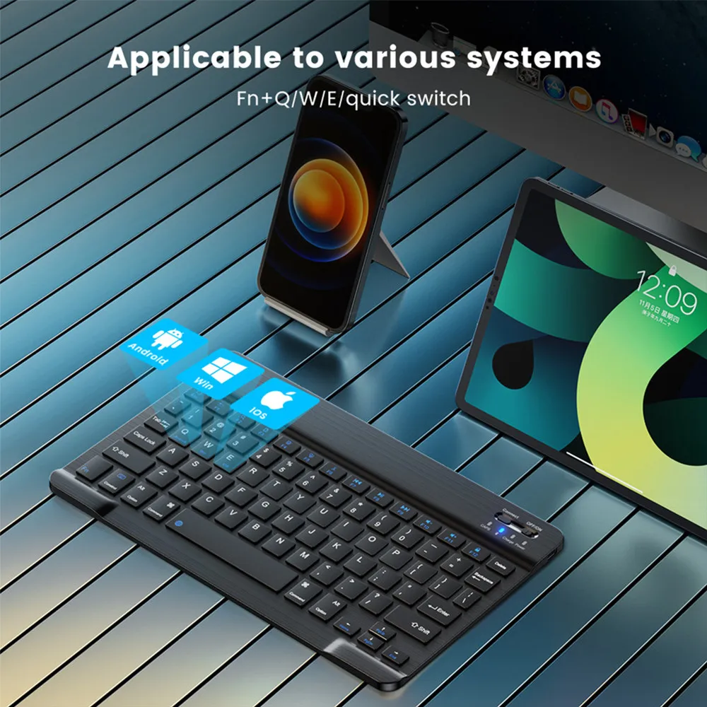 Nuevo teclado inalámbrico Blue - Gaming Keyboard Mouse Wireless reseña y precio