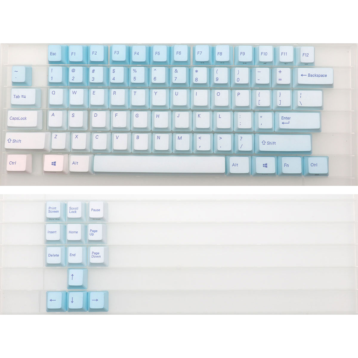 Teclas azul escarcha de 87 tec - Keyboard Gaming Blue Switch reseña y precio