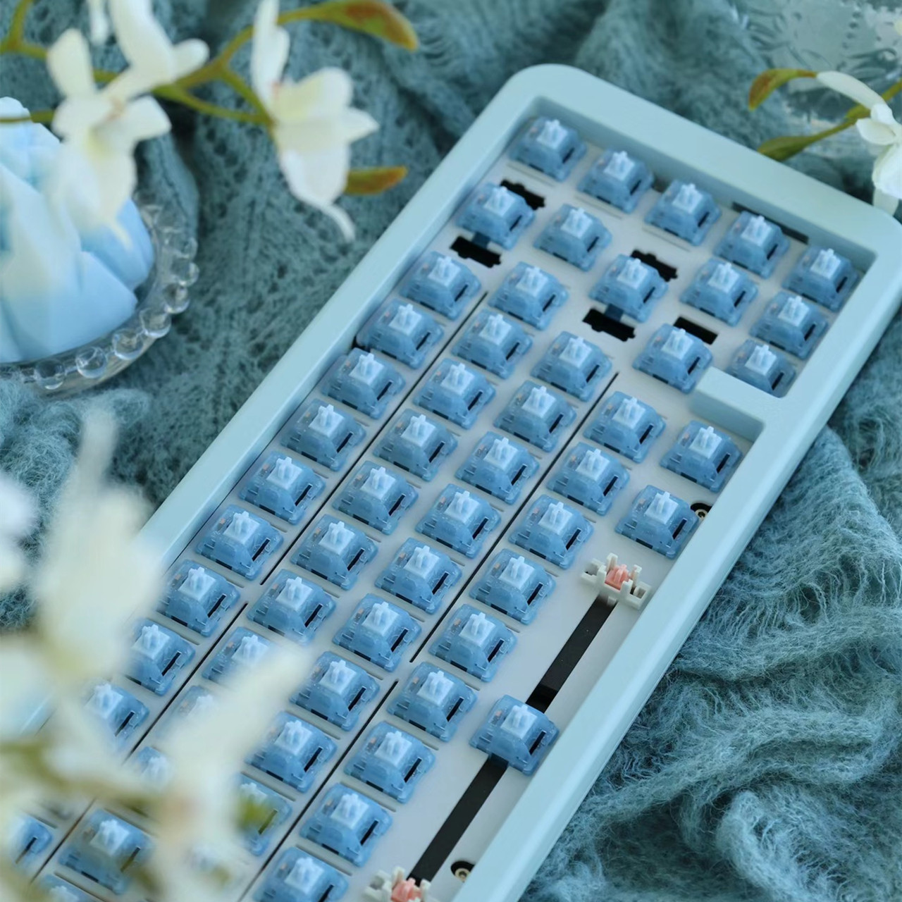 HMX-interruptor lineal Topa az - Keyboard Gaming Blue Switch reseña y precio
