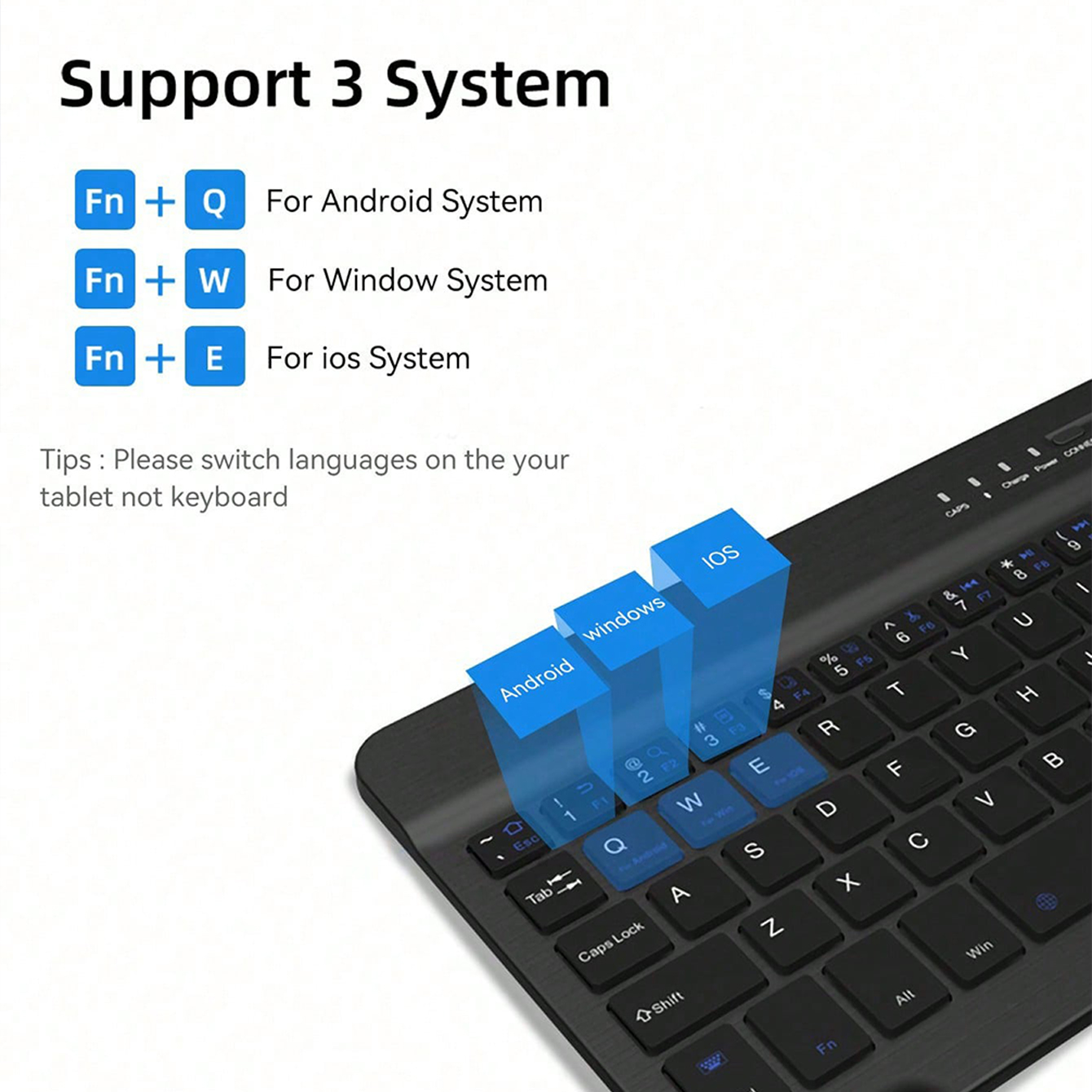Teclado multilingüe para table - Gaming Keyboard Mouse Wireless reseña y precio
