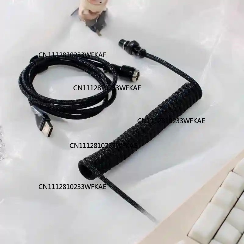 Cable de alimentación en espir - Gaming Keyboard Type C reseña y precio