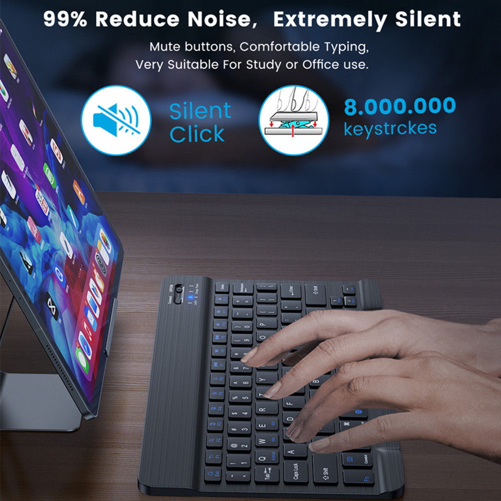 Mini teclado inalámbrico con B - Gaming Keyboard Mouse Wireless reseña y precio