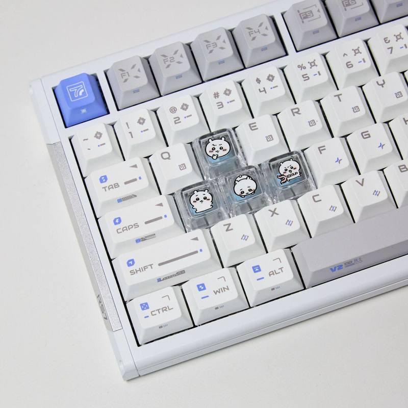 Chiikawa, 4 piezas de teclas p - Gaming Keyboard Affordable reseña y precio
