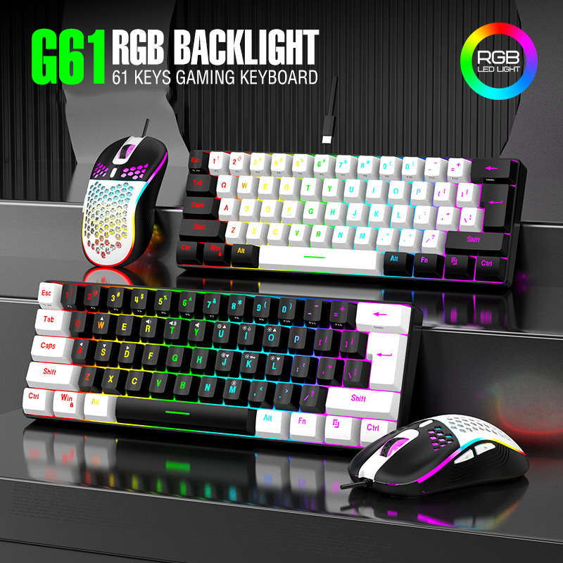 Conjunto de Teclado y Ratón pa - Keyboard Mouse Bundle Gaming reseña y precio